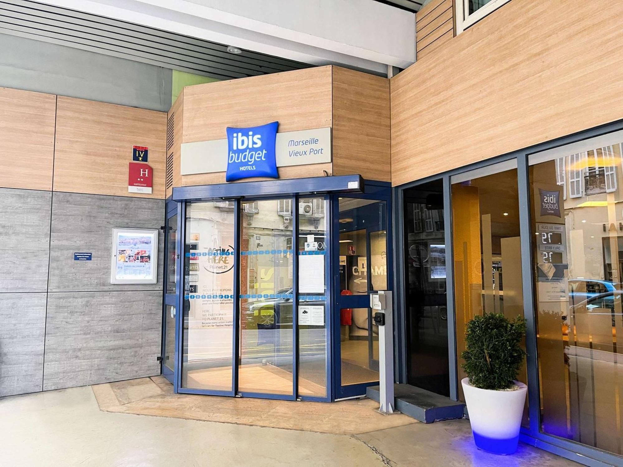 Ibis Budget Marseille Vieux Port Bagian luar foto